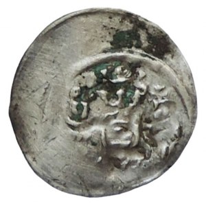 Přemysl Otakar II., moravský denár Cach 906
