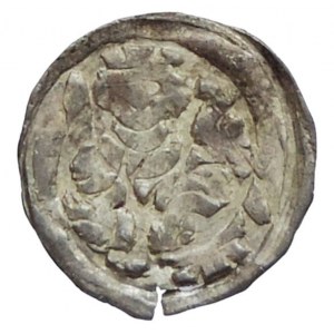 Přemysl Otakar II., moravský denár Cach 908
