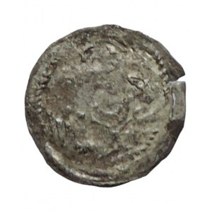 Přemysl Otakar II., moravský denár Cach 908