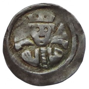 Přemysl Otakar II., moravský denár Cach -