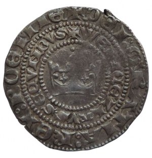 Wenceslas II. 1278-1305, Prague groschen Sm. 2