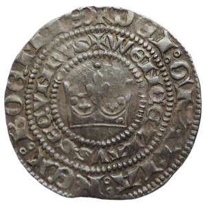 Wenceslas II. 1278-1305, Prague groschen Sm. 2 nep.ned.
