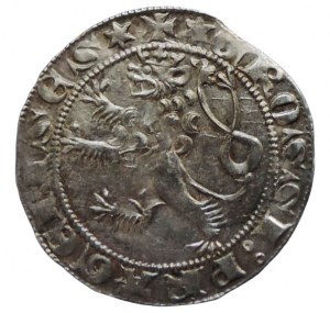 Wenceslas II. 1278-1305, Prague groschen Sm. 2 nep.ned.