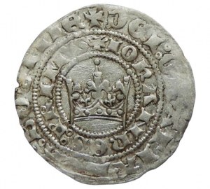 John of Luxembourg 1310-1346, Prague groschen Castelin VI.36 nep.ned. 3