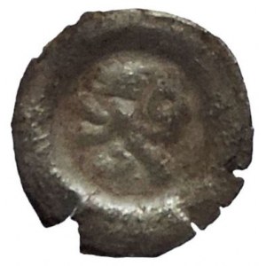 Charles IV., hollow penny with a lion Sm. Tab. VII/4