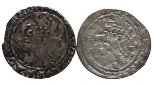 Carlo IV, Venceslao IV, Praga groschen 2pc