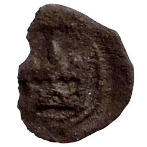 Husité 1422-1423, flútek - haléř s korunou