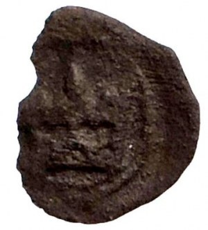Hussites 1422-1423, flute - penny with crown