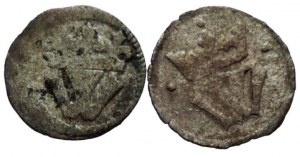 Vladislav II. Jagiellonian 1471-1516, small penny with crowned W