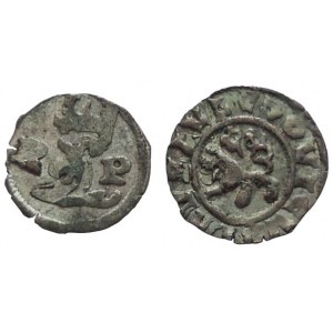Ludvík Jagellonský 1516-1526, bílý peníz jednostranný + malý peníz R-L-P