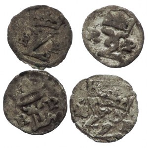 Ludvík Jagellonský 1516-1526, malý peníz R-L-P různé typy