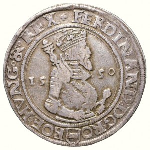 Ferdinand I., tolar 1550 Jáchymov-Puellacher