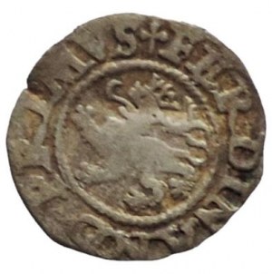 Ferdinand I., one-sided white penny