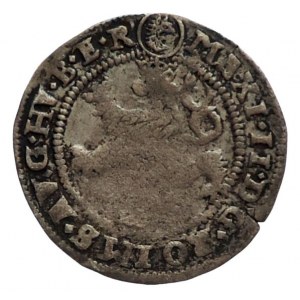 Maxmilián II. 1564-1576, bílý groš 1574 Praha-Harder