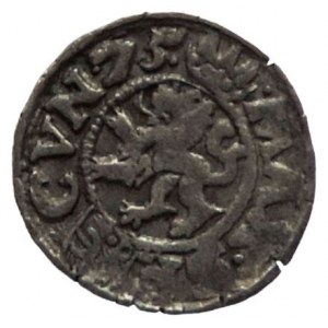 Maximilian II. 1564-1576, white penny 1575 České Budějovice-Gebhart