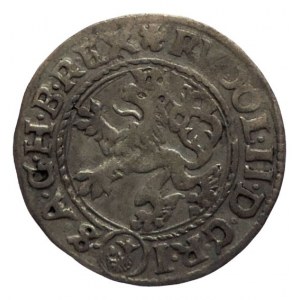 Rudolf II. 1576-1611, white groschen 1579 Jáchymov-Kádner
