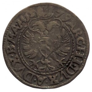 Rudolf II. 1576-1611, white groschen 1579 Jáchymov-Kádner