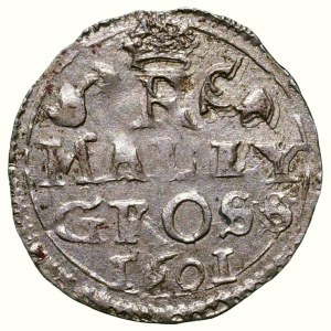 Rudolf II. 1576-1611, malý groš 1601 Kutná Hora-Spiess