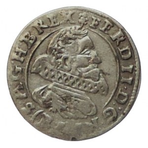 Ferdinand II. 1619-1637, 1 krejcar 1624 BZ Olomouc-Zwirner