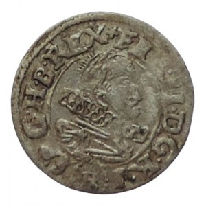 Ferdinand II. 1619-1637, 1 krejcar 1624 B/CW Brno-Wohnsiedler MKČ 889 patina