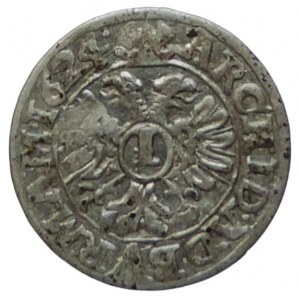 Ferdinand II. 1619-1637, 1 krejcar 1624 CW Brno-Wohnsiedler MKČ 892