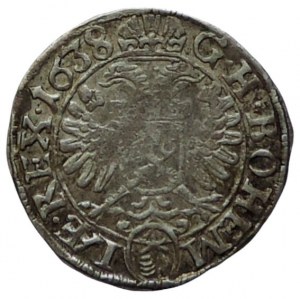 Ferdynand III. 1637-1657, 3 krejcar 1638 Praga-Wolker