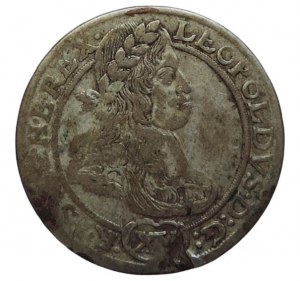 Leopoldo I. 1657-1705, XV krejcar 1664 FBL Kladsko-Lisola