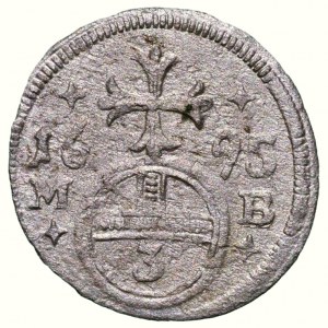 Leopold I. 1657-1705, grešle 1695 MB Břeh