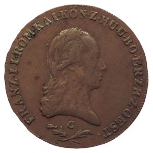 František II. 1792-1835, Cu 6 krejcar 1800 C