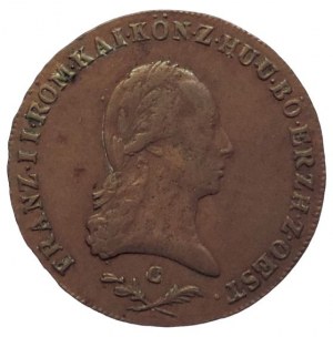 Francis II. 1792-1835, Cu 6 krejcar 1800 C