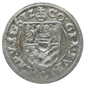 Münsterberg-Olešnice, Karel II., 3 krejcar 1612 Kopicki 6073 n.ned.