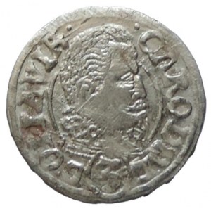 Liechtenstein Karel 1614-1629, 3 krejcar 1619 CC nep.ned.