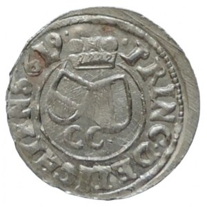 Liechtenstein Karel 1614-1629, 3 krejcar 1619 CC nep.ned.