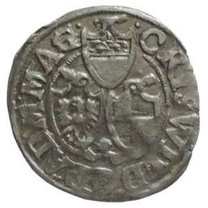 Magdeburg archbishop, Christian Wilhelm 1598-1631, 1/24 tol. 1614 with title. Rudolf II. SJ 4122/2193 head of the Moor