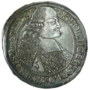 Olomouc biskupství, Karel II. Lichtenstein 1664-1695, , tolar 1695 SAS SV-400