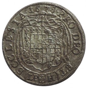 Vratislav biskupství, Friedrich von Hessen 1671-1682, XV krejcar 1679 LP-H Kopicki 6915