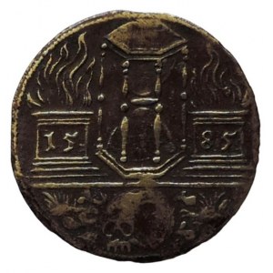 Rudolf II, počítanie grošov 1585