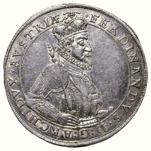 Ferdinand II as Archduke 1592-1618, tolar 1614 Graz-Balthasar Dav. 3311