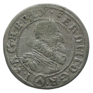 Ferdinand II. 1619-1637, 3 krejcar 1624 Vídeň-Fellner