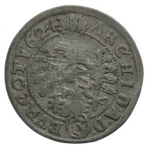 Ferdinand II. 1619-1637, 3 krejcar 1624 Vídeň-Fellner