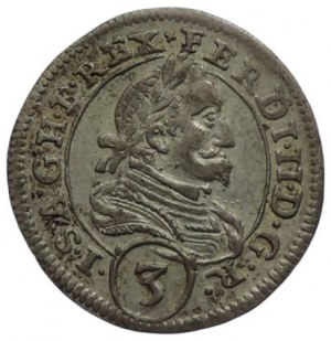 Ferdinand II. 1619-1637, 3 kreutzer 1626 Graz