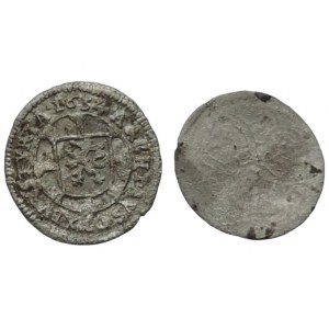 Ferdinand II. 1619-1637, 1 krejcar 1634 Graz + 2 fenik 1632 Graz 2ks