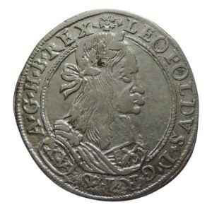 Leopold I. 1657-1705, XV krejcar 1663 Graz