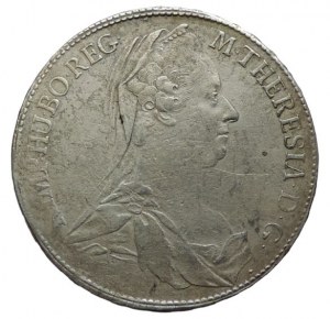 Maria Theresa 1740-1780, thaler 1774 Vienna or Günzburg
