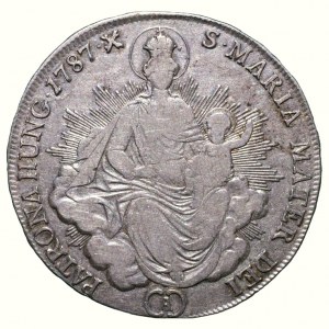 Joseph II. 1780-1790, 1/2 thaler 1787 A