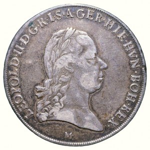 Leopold II. 1790-1792, krížový tolár 1792 M