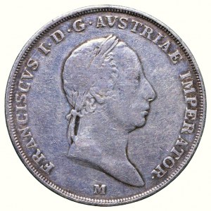 František II. 1792-1835, 1/2 scudo 1824 M
