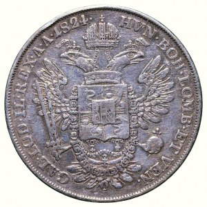 Francis II. 1792-1835, 1/2 scudo 1824 M