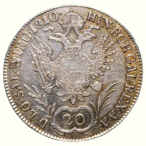František II. 1792-1835, 20 krejcar 1810 A