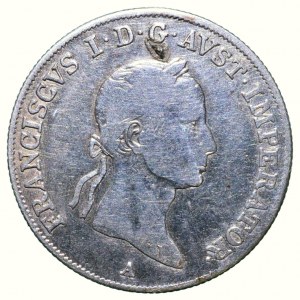 Francis II. 1792-1835, 20 krejcar 1831 A
